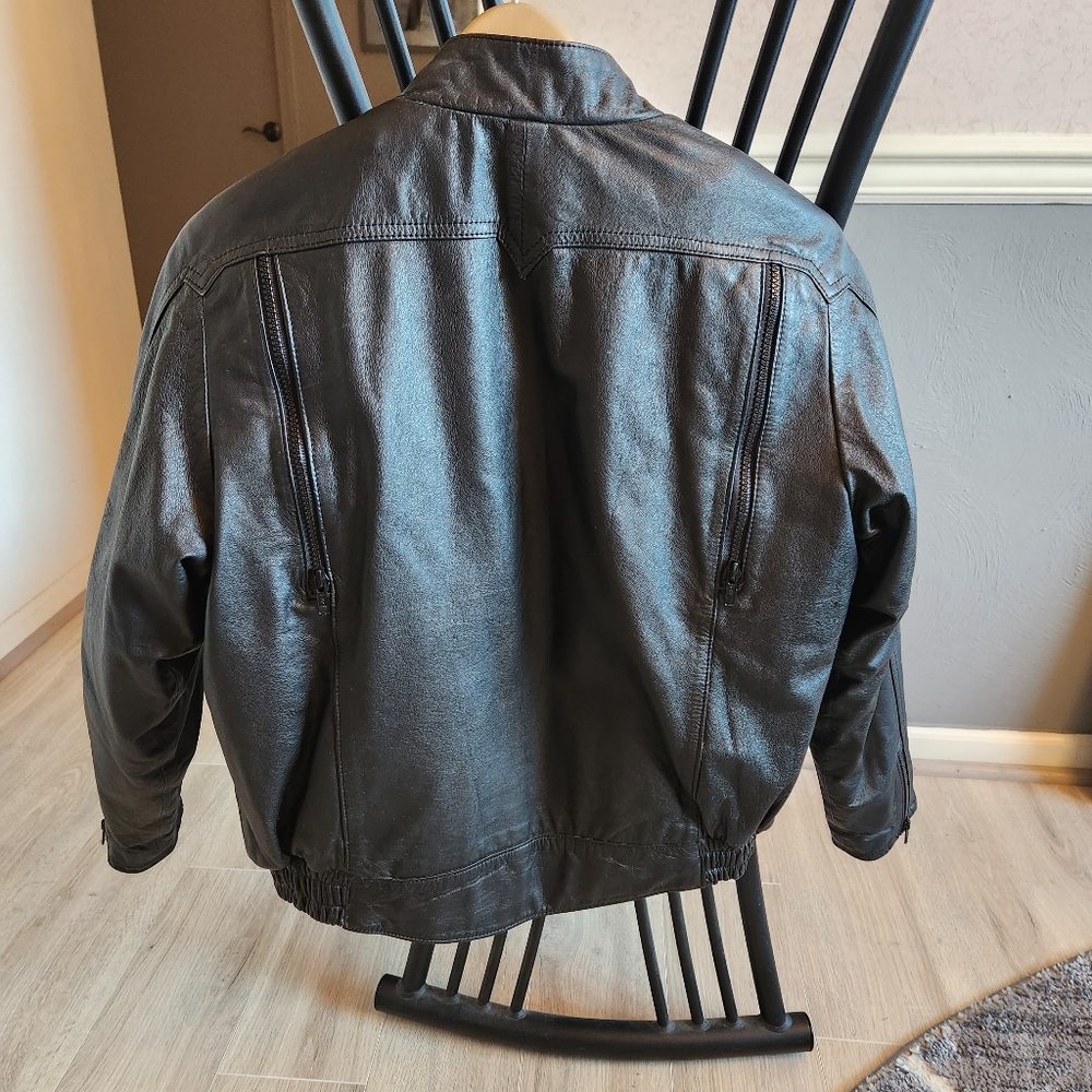 Hein Gericke small black motorcycle jacket - Picture 2 of 8